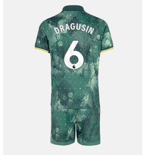 Tottenham Hotspur Radu Dragusin #6 Tredjedraktsett Barn 2024-25 Kortermet (+ Korte bukser)