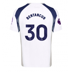 Tottenham Hotspur Rodrigo Bentancur #30 Hjemmedrakt 2025-26 Kortermet