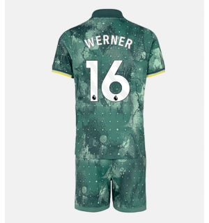 Tottenham Hotspur Timo Werner #16 Tredjedraktsett Barn 2024-25 Kortermet (+ Korte bukser)