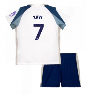 Tottenham Hotspur Xavi Simons #7 Hjemmedraktsett Barn 2025-26 Kortermet (+ Korte bukser)