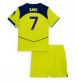 Tottenham Hotspur Xavi Simons #7 Tredjedraktsett Barn 2025-26 Kortermet (+ Korte bukser)