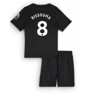 Tottenham Hotspur Yves Bissouma #8 Bortedraktsett Barn 2025-26 Kortermet (+ Korte bukser)