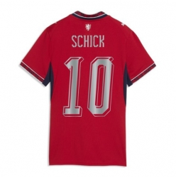 Tsjekkia Patrik Schick #10 Hjemmedrakt Dame VM 2026 Kortermet