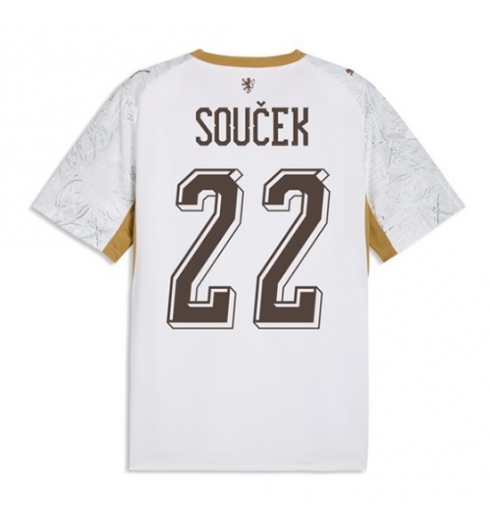 Tsjekkia Tomas Soucek #22 Bortedrakt VM 2026 Kortermet Tsjekkia Tomas Soucek #22 Bortedrakt VM 2026 Kortermet
