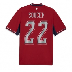 Tsjekkia Tomas Soucek #22 Hjemmedrakt VM 2026 Kortermet
