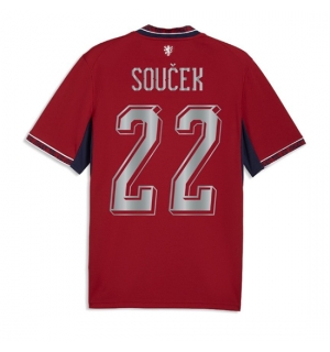 Tsjekkia Tomas Soucek #22 Hjemmedrakt VM 2026 Kortermet