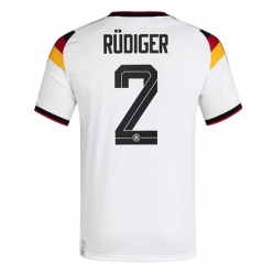Tyskland Antonio Rudiger #2 Hjemmedrakt VM 2026 Kortermet