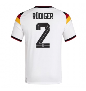 Tyskland Antonio Rudiger #2 Hjemmedrakt VM 2026 Kortermet