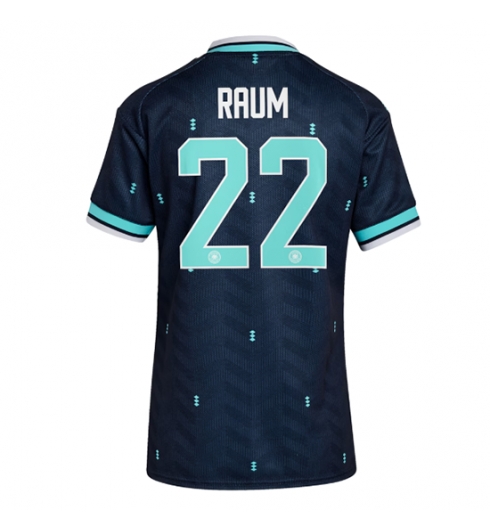 Tyskland David Raum #22 Bortedrakt Dame VM 2026 Kortermet Tyskland David Raum #22 Bortedrakt Dame VM 2026 Kortermet