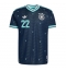 Tyskland David Raum #22 Bortedrakt VM 2026 Kortermet