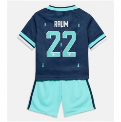 Tyskland David Raum #22 Bortedraktsett Barn VM 2026 Kortermet (+ Korte bukser)