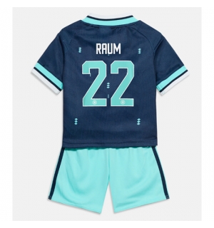 Tyskland David Raum #22 Bortedraktsett Barn VM 2026 Kortermet (+ Korte bukser)