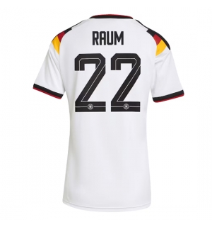 Tyskland David Raum #22 Hjemmedrakt Dame VM 2026 Kortermet
