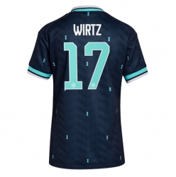 Tyskland Florian Wirtz #17 Bortedrakt Dame VM 2026 Kortermet