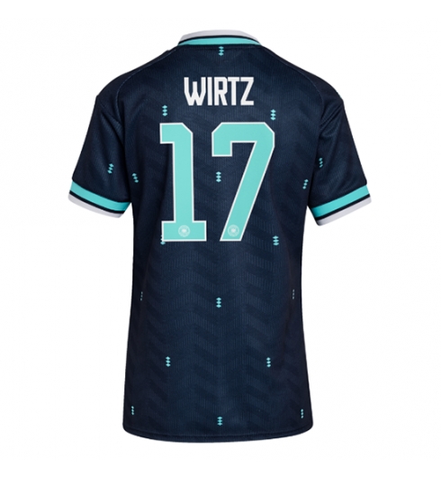 Tyskland Florian Wirtz #17 Bortedrakt Dame VM 2026 Kortermet Tyskland Florian Wirtz #17 Bortedrakt Dame VM 2026 Kortermet