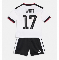 Tyskland Florian Wirtz #17 Hjemmedraktsett Barn VM 2026 Kortermet (+ Korte bukser)