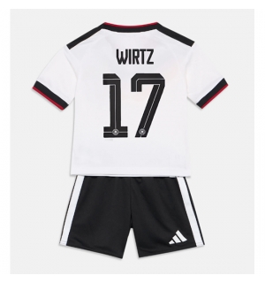 Tyskland Florian Wirtz #17 Hjemmedraktsett Barn VM 2026 Kortermet (+ Korte bukser)