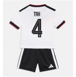 Tyskland Jonathan Tah #4 Hjemmedraktsett Barn VM 2026 Kortermet (+ Korte bukser)