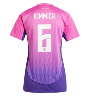 Tyskland Joshua Kimmich #6 Bortedrakt Dame EM 2024 Kortermet
