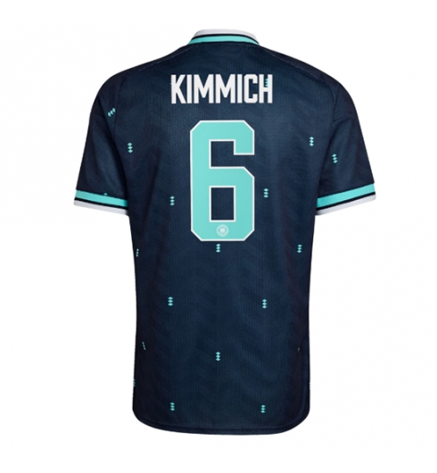 Tyskland Joshua Kimmich #6 Bortedrakt VM 2026 Kortermet Tyskland Joshua Kimmich #6 Bortedrakt VM 2026 Kortermet