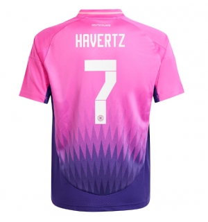 Tyskland Kai Havertz #7 Bortedrakt EM 2024 Kortermet