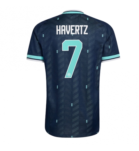 Tyskland Kai Havertz #7 Bortedrakt VM 2026 Kortermet Tyskland Kai Havertz #7 Bortedrakt VM 2026 Kortermet