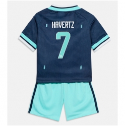 Tyskland Kai Havertz #7 Bortedraktsett Barn VM 2026 Kortermet (+ Korte bukser)