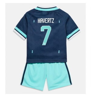 Tyskland Kai Havertz #7 Bortedraktsett Barn VM 2026 Kortermet (+ Korte bukser)