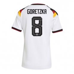 Tyskland Leon Goretzka #8 Hjemmedrakt Dame VM 2026 Kortermet