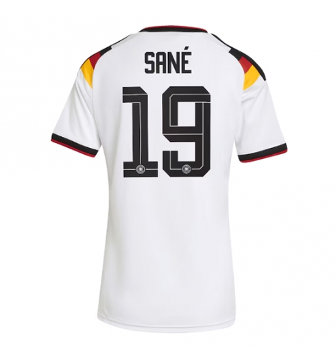 Tyskland Leroy Sane #19 Hjemmedrakt Dame VM 2026 Kortermet Tyskland Leroy Sane #19 Hjemmedrakt Dame VM 2026 Kortermet