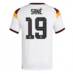 Tyskland Leroy Sane #19 Hjemmedrakt VM 2026 Kortermet