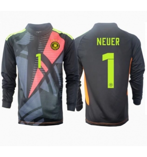 Tyskland Manuel Neuer #1 Keeper Hjemmedrakt EM 2024 Langermet