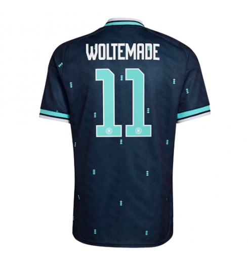 Tyskland Nick Woltemade #11 Bortedrakt VM 2026 Kortermet Tyskland Nick Woltemade #11 Bortedrakt VM 2026 Kortermet