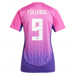 Tyskland Niclas Fullkrug #9 Bortedrakt Dame EM 2024 Kortermet