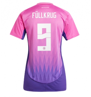 Tyskland Niclas Fullkrug #9 Bortedrakt Dame EM 2024 Kortermet