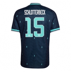 Tyskland Nico Schlotterbeck #15 Bortedrakt VM 2026 Kortermet