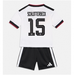 Tyskland Nico Schlotterbeck #15 Hjemmedraktsett Barn VM 2026 Kortermet (+ Korte bukser)
