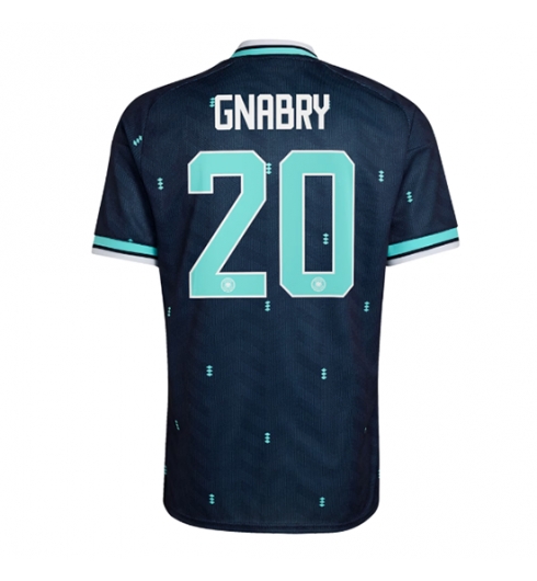 Tyskland Serge Gnabry #20 Bortedrakt VM 2026 Kortermet Tyskland Serge Gnabry #20 Bortedrakt VM 2026 Kortermet