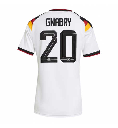 Tyskland Serge Gnabry #20 Hjemmedrakt Dame VM 2026 Kortermet Tyskland Serge Gnabry #20 Hjemmedrakt Dame VM 2026 Kortermet