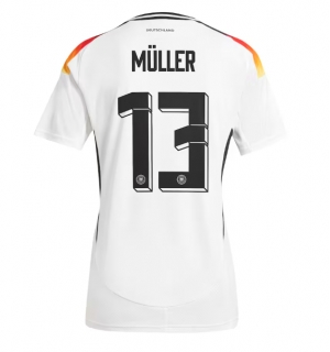 Tyskland Thomas Muller #13 Hjemmedrakt EM 2024 Kortermet