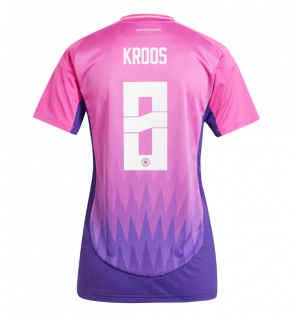 Tyskland Toni Kroos #8 Bortedrakt Dame EM 2024 Kortermet