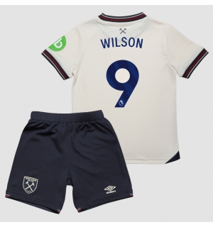 West Ham United Callum Wilson #9 Bortedraktsett Barn 2025-26 Kortermet (+ Korte bukser)