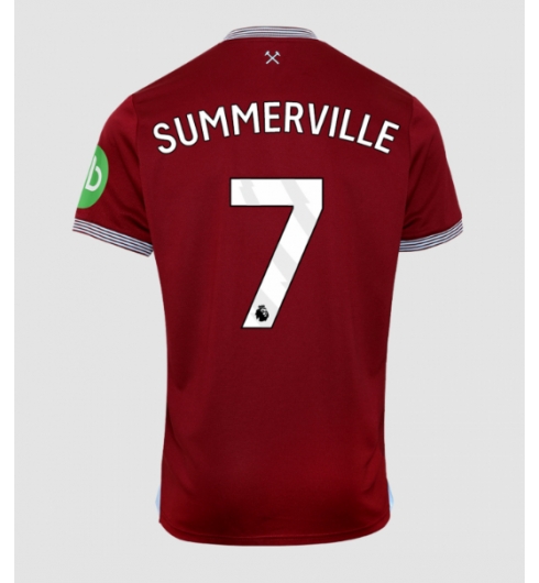 West Ham United Crysencio Summerville #7 Hjemmedrakt 2025-26 Kortermet West Ham United Crysencio Summerville #7 Hjemmedrakt 2025-26 Kortermet