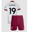 West Ham United Edson Alvarez #19 Tredjedraktsett Barn 2024-25 Kortermet (+ Korte bukser)
