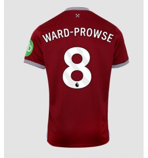 West Ham United James Ward-Prowse #8 Hjemmedrakt 2025-26 Kortermet