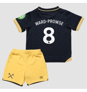 West Ham United James Ward-Prowse #8 Tredjedraktsett Barn 2025-26 Kortermet (+ Korte bukser)