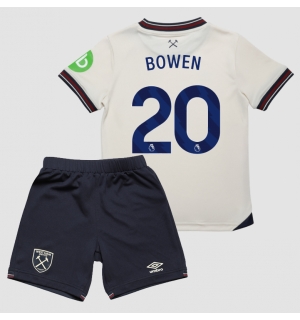 West Ham United Jarrod Bowen #20 Bortedraktsett Barn 2025-26 Kortermet (+ Korte bukser)