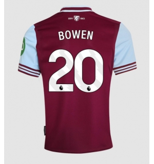West Ham United Jarrod Bowen #20 Hjemmedrakt 2024-25 Kortermet