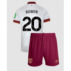 West Ham United Jarrod Bowen #20 Tredjedraktsett Barn 2024-25 Kortermet (+ Korte bukser)