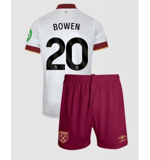 West Ham United Jarrod Bowen #20 Tredjedraktsett Barn 2024-25 Kortermet (+ Korte bukser)